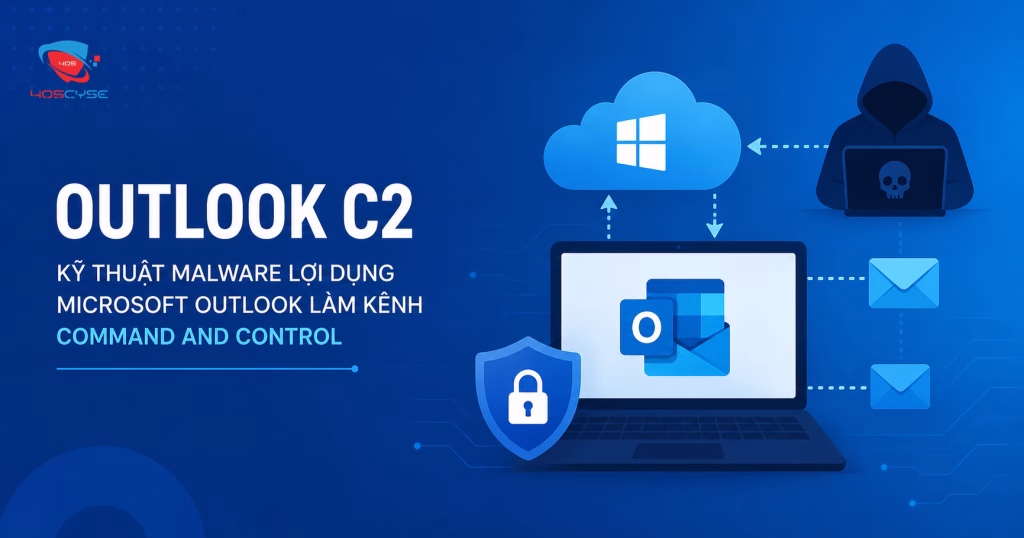 Outlook C2: Hacker Lợi Dụng Microsoft Outlook Để Điều Khiển Malware