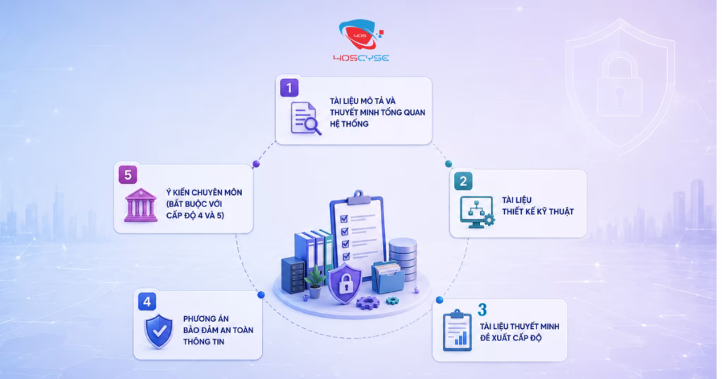 05 thành phần hồ sơ đề xuất cấp độ an toàn thông tin
