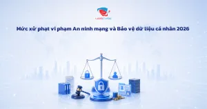 Mức xử phạt vi phạm An ninh mạng và Bảo vệ dữ liệu cá nhân 2026 